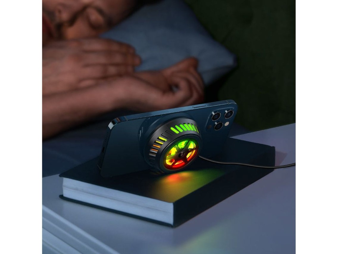 Acefast wireless induction charger with dark gray (E2) cooling system