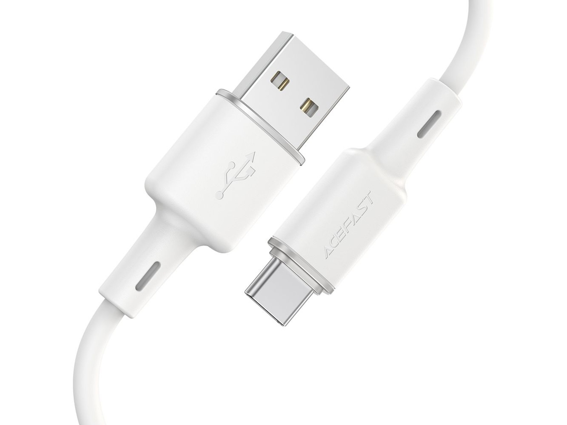 Acefast USB cable - USB Type C 1.2m, 3A black (C2-04 black)
