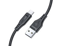 Acefast USB cable - USB Type C 1.2m, 3A white (C3-04 white) Acefast USB cable - USB Type C 1.2m, 3A white (C3-04 white)