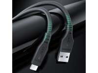 Acefast USB cable - USB Type C 1.2m, 3A white (C3-04 white) Acefast USB cable - USB Type C 1.2m, 3A white (C3-04 white)