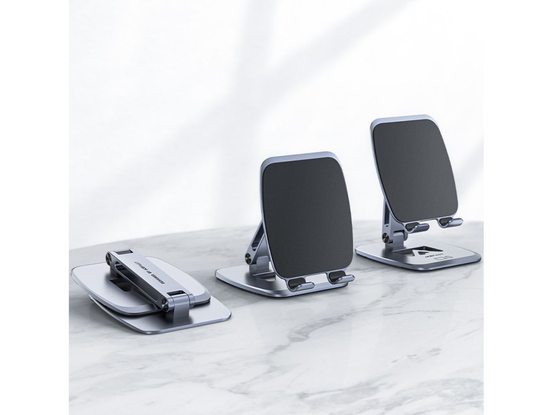 Soporte plegable para teléfono Acefast, color gris (E13)