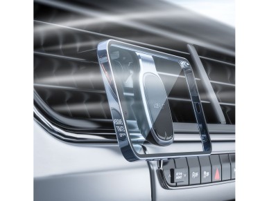 Soporte magn�tico para rejilla de ventilaci�n de coche Acefast D16 - No requiere MagSafe - Gris