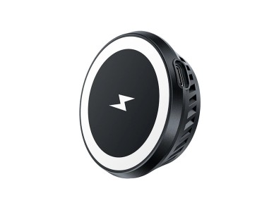 Carregador sem fio por indu��o Acefast com sistema de resfriamento cinza escuro (E2)