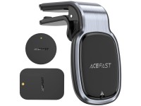 Soporte magn�tico para rejilla de ventilaci�n de coche Acefast D16 - No requiere MagSafe - Gris