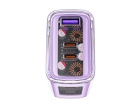 Acefast charger GaN 65W 3 ports (1xUSB, 2xUSB C) gray (A45) Acefast charger GaN 65W 3 ports (1xUSB, 2xUSB C) gray (A45)