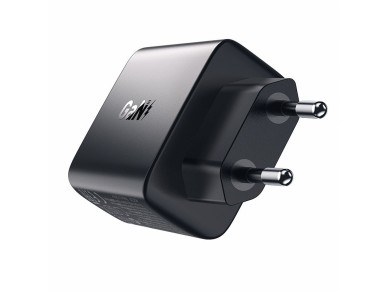 Carregador Acefast A57 PD 35W GaN com 2 portas USB-A + USB-C e 3 portas adicionais - preto Carregador Acefast A57 PD 35W GaN com 2 portas USB-A + USB-C e 3 portas adicionais - preto
