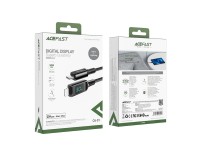 Acefast cable MFI USB Type C - Lightning 1.2m, 30W, 3A black (C6-01 Black) Acefast cable MFI USB Type C - Lightning 1.2m, 30W, 3A black (C6-01 Black)