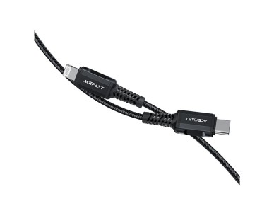 Acefast C4-01 Lightning - USB-C PD cable 30W 3A 480Mb/s 1.8m - black