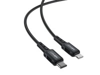Acefast C4-01 Lightning - USB-C PD cable 30W 3A 480Mb/s 1.8m - black