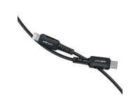 Acefast C4-01 Lightning - USB-C PD cable 30W 3A 480Mb/s 1.8m - black