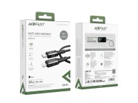 Acefast C4-01 Lightning - USB-C PD cable 30W 3A 480Mb/s 1.8m - black