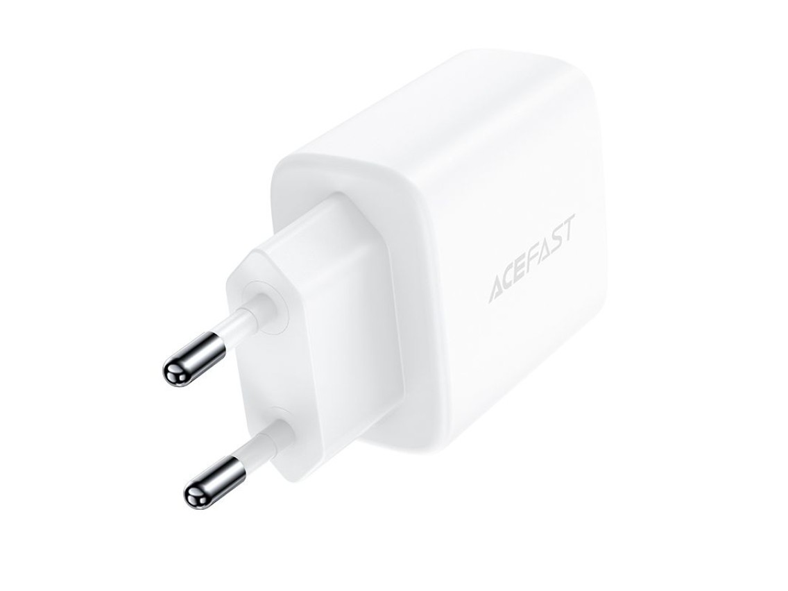 Carregador de parede Acefast USB Tipo C / USB 20W, PPS, PD, QC 3.0, AFC, FCP branco (A25 branco)