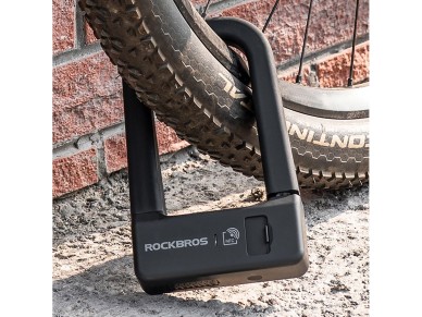 Rockbros RBNS1 SMART Bike Lock with NFC Reader - Black Rockbros RBNS1 SMART Bike Lock with NFC Reader - Black