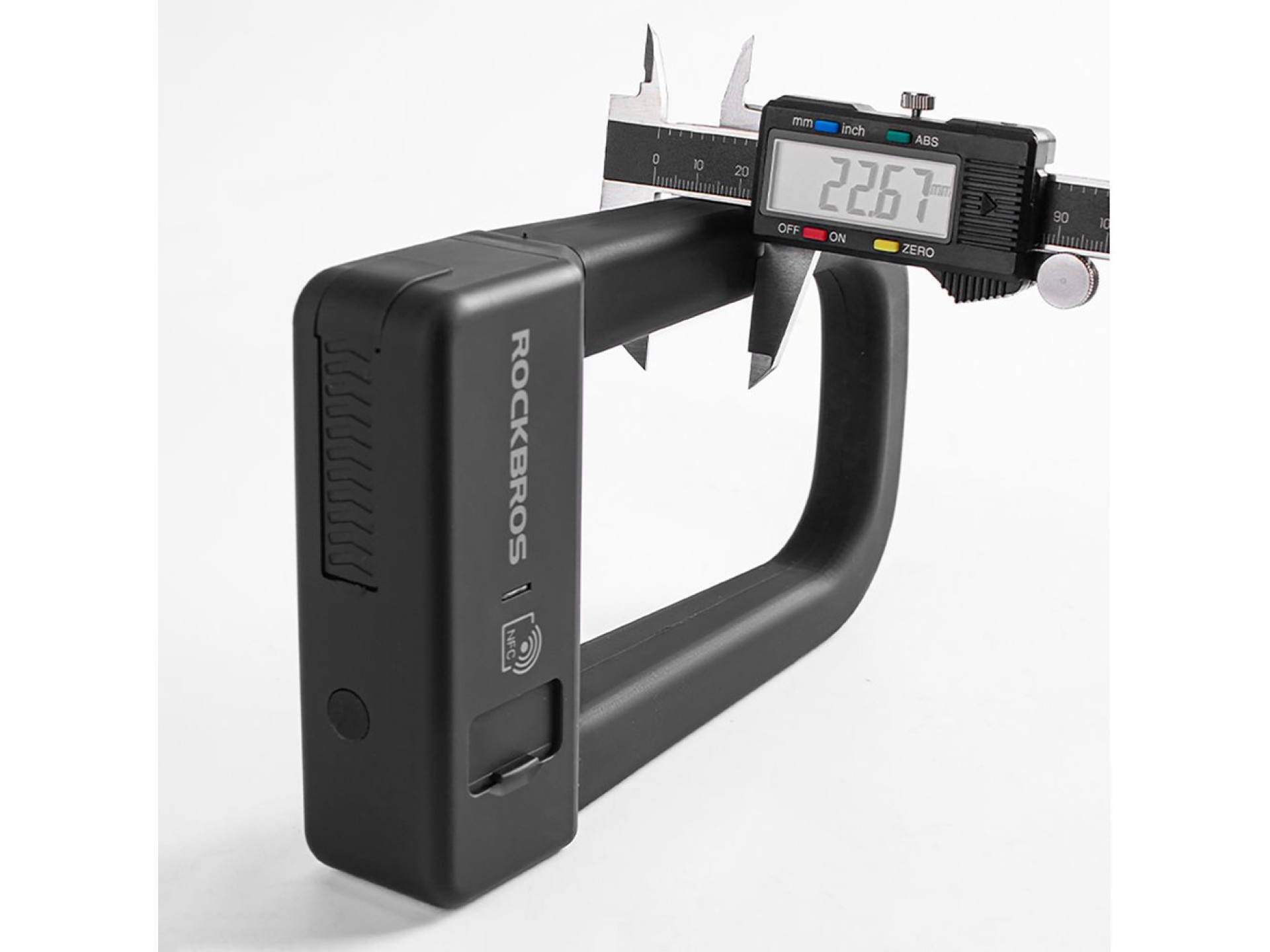 Rockbros RBNS1 SMART Bike Lock with NFC Reader - Black