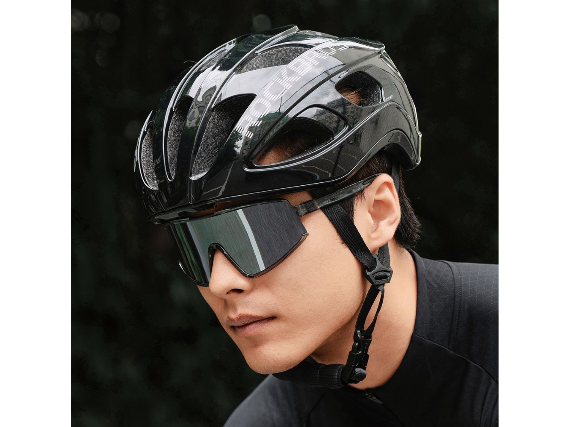 Capacete de ciclismo leve Rockbros LK-66, tamanhos 58-62 cm - Preto