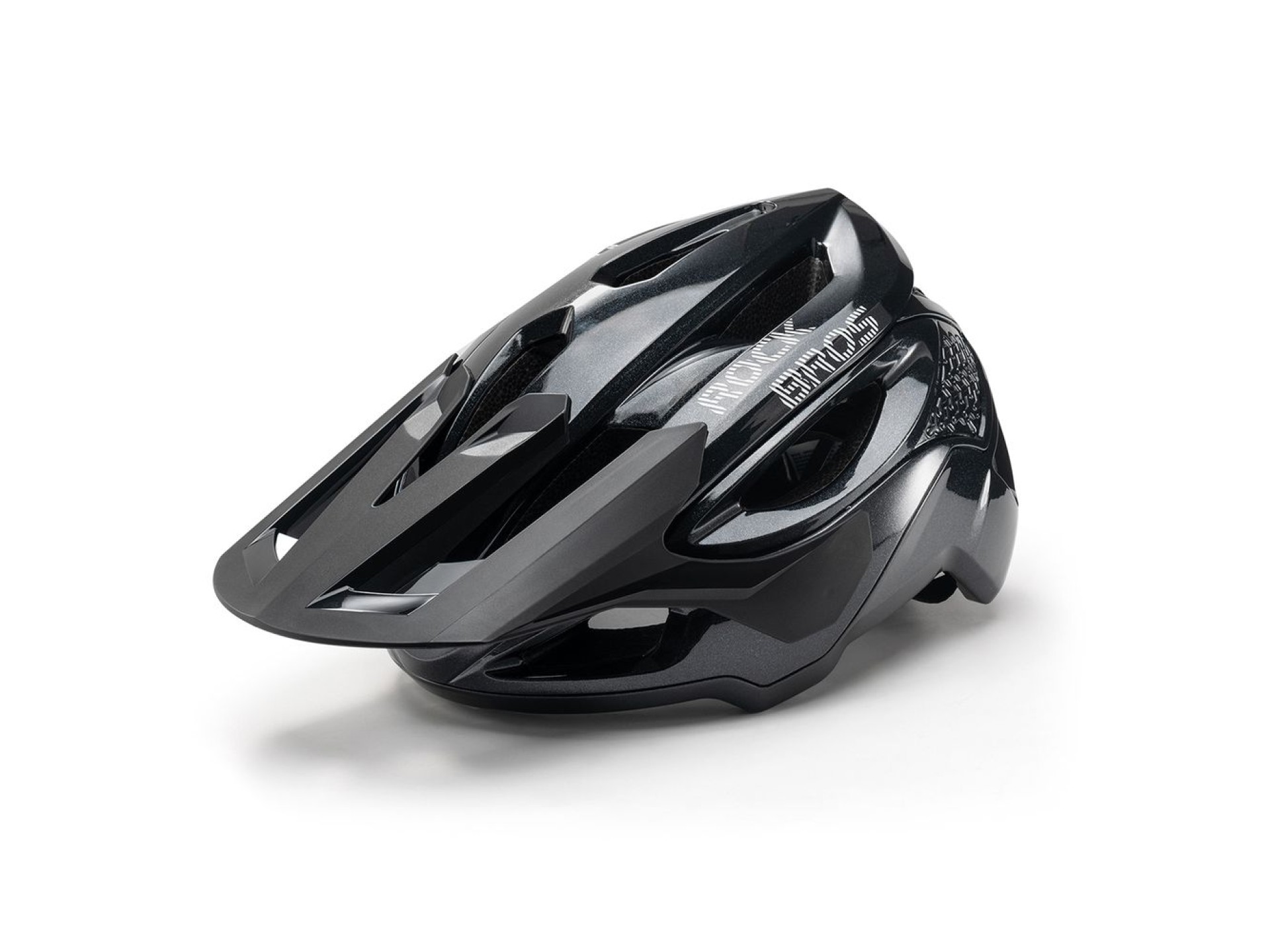 Rockbros LK-99 Mountain Bike Helmet with Adjustable Visor and Magnetic Closure 58-62 cm - Black