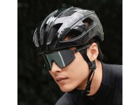 Capacete de ciclismo leve Rockbros LK-66, tamanhos 58-62 cm - Preto Capacete de ciclismo leve Rockbros LK-66, tamanhos 58-62 cm - Preto
