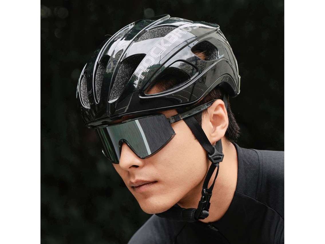 Capacete de ciclismo leve Rockbros LK-66, tamanhos 58-62 cm - Preto