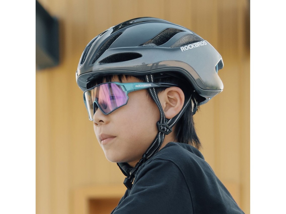 Capacete de ciclismo leve Rockbros TS-42, tamanhos 58-62 cm - titânio