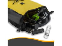 Alforje impermeável para bicicleta Rockbros 30140022005, 25-32 litros - Amarelo Alforje impermeável para bicicleta Rockbros 30140022005, 25-32 litros - Amarelo