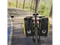 Alforje impermeável para bicicleta Rockbros 30140022005, 25-32 litros - Amarelo Alforje impermeável para bicicleta Rockbros 30140022005, 25-32 litros - Amarelo
