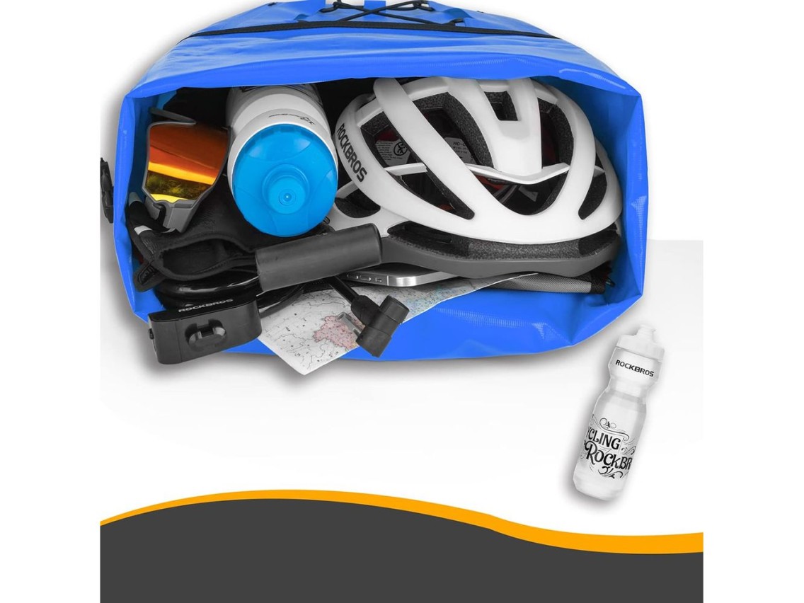 Rockbros 30140022004 Waterproof Bicycle Bag 25-32L - Blue
