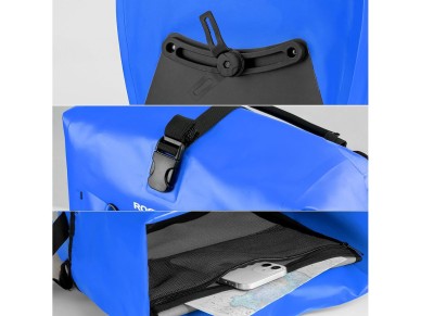 Rockbros 30140022004 Waterproof Bicycle Bag 25-32L - Blue Rockbros 30140022004 Waterproof Bicycle Bag 25-32L - Blue