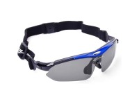 Óculos de ciclismo polarizados Rockbros 10007 - Preto e Azul Óculos de ciclismo polarizados Rockbros 10007 - Preto e Azul