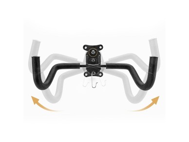 Suporte de parede para bicicleta Rockbros 27210016001 - Preto Suporte de parede para bicicleta Rockbros 27210016001 - Preto