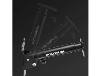 Suporte de parede para bicicleta Rockbros 27210016001 - Preto Suporte de parede para bicicleta Rockbros 27210016001 - Preto