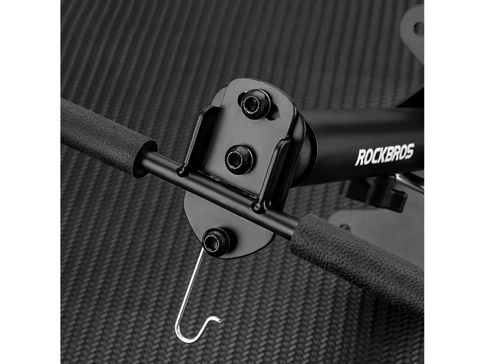 Rockbros 27210016001 Wall Mount Bike Hanger - Black