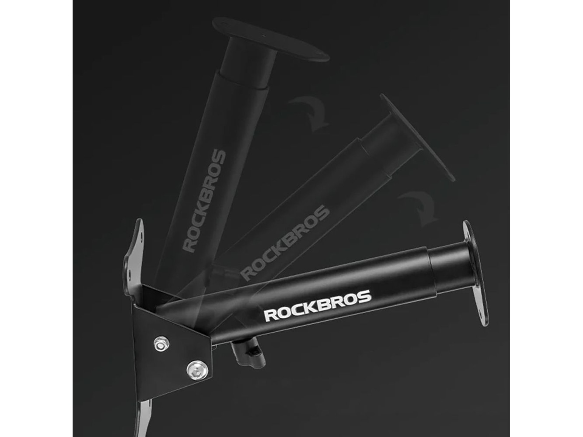 Suporte de parede para bicicleta Rockbros 27210016001 - Preto