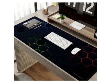 Wozinsky WPD-B800 Gaming Desk Pad 800x300mm Waterproof with Pattern - Black