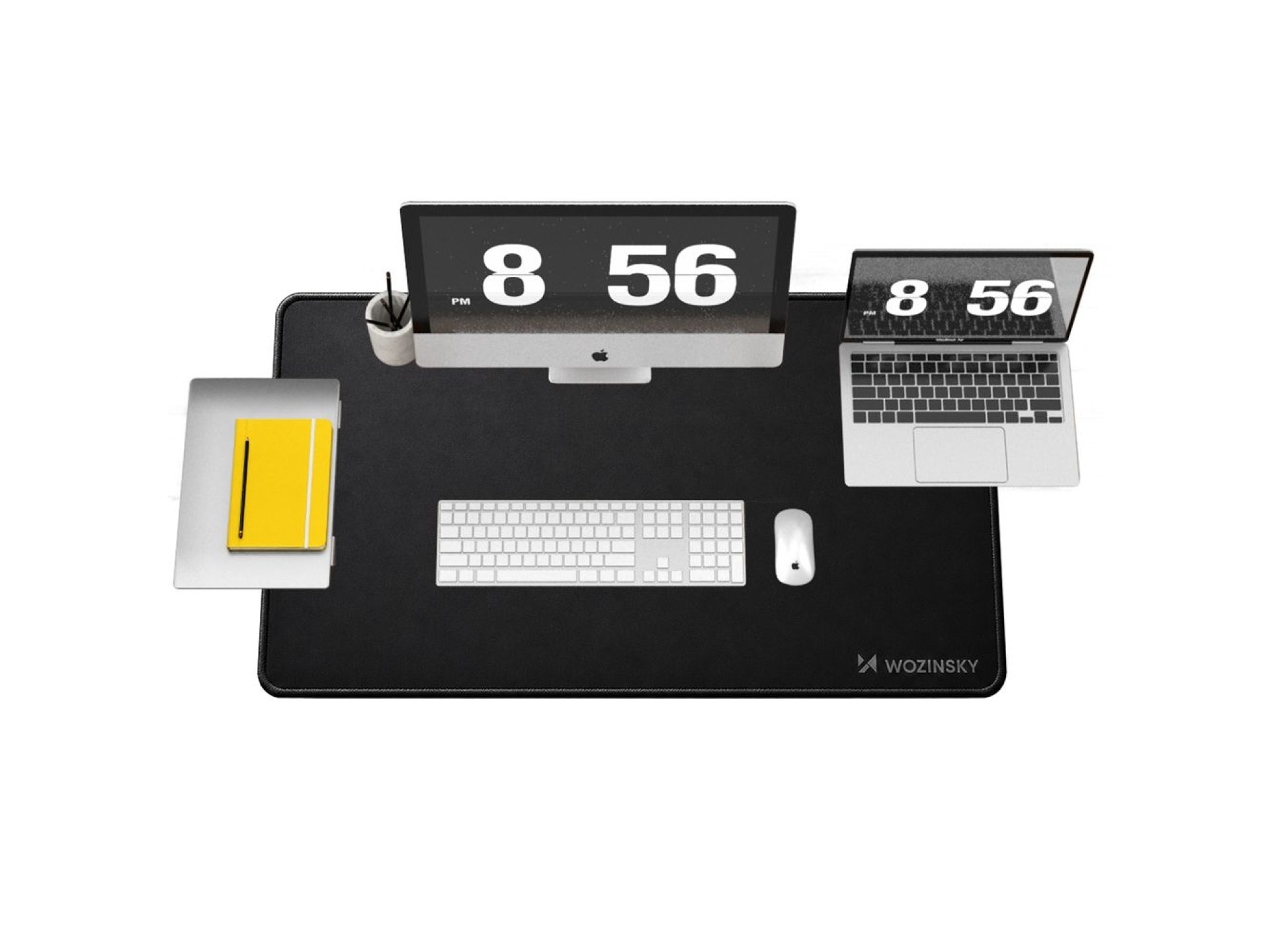 Tapete de mesa para jogos Wozinsky WPD-B1000 XXL 1000x500mm à prova d'água - preto