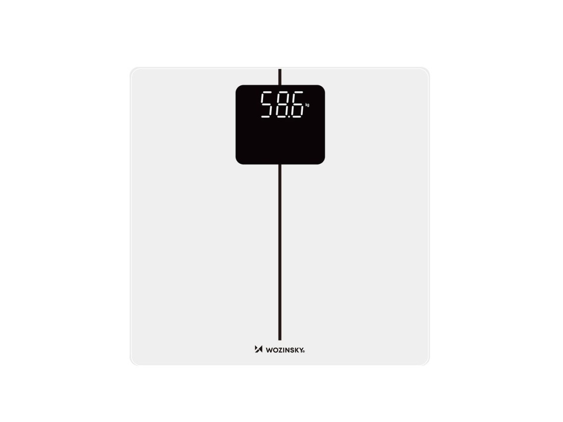 Balan�a de banheiro inteligente Wozinsky WIWL-180 com Bluetooth - Branca
