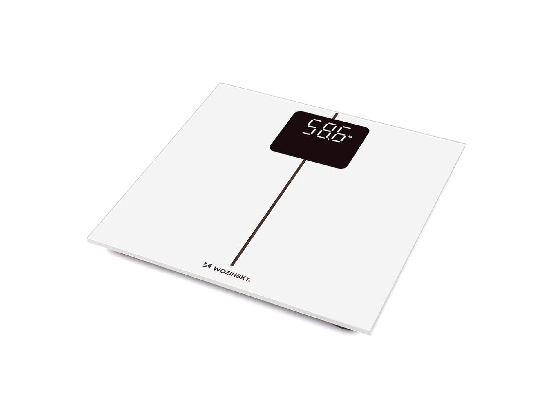 Balança de banheiro inteligente Wozinsky WIWL-180 com Bluetooth - Branca