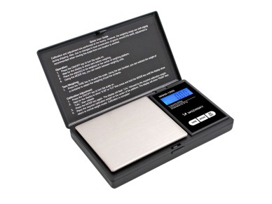 Balanza para joyer�a Wozinsky WDW-1000, 200 g, precisi�n de 0,01 g, iluminada - Negra