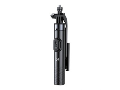 Wozinsky Selfie stick WC1Y30S telescopic tripod 1.3m with phone holder - black