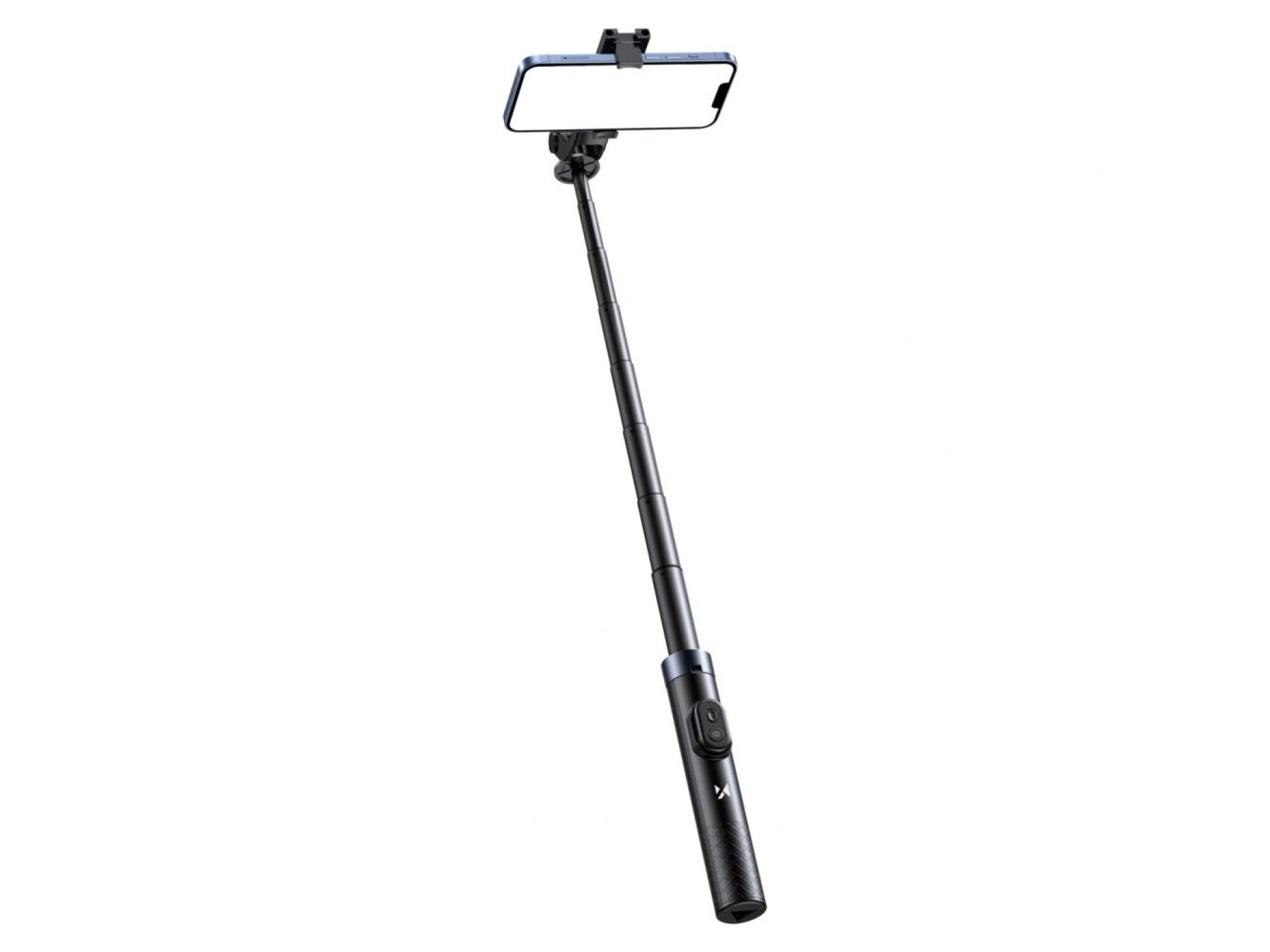 Wozinsky Selfie stick WC1Y30S telescopic tripod 1.3m with phone holder - black