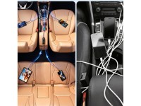 Cargador de coche Orico ChargeClip de 108 W con 2 puertos USB-A y 4 puertos USB-C con clip - Negro Cargador de coche Orico ChargeClip de 108 W con 2 puertos USB-A y 4 puertos USB-C con clip - Negro