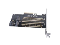 Placa de Expansão Orico PDM2 PCI-E 3.0 x4 para Unidades M.2 NVMe e SATA - Preta Placa de Expansão Orico PDM2 PCI-E 3.0 x4 para Unidades M.2 NVMe e SATA - Preta