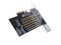 Placa de Expansão Orico PDM2 PCI-E 3.0 x4 para Unidades M.2 NVMe e SATA - Preta Placa de Expansão Orico PDM2 PCI-E 3.0 x4 para Unidades M.2 NVMe e SATA - Preta