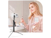 Selfie stick Orico SPM170 tripod 1/4" for phone camera Bluetooth 5.2 - black Selfie stick Orico SPM170 tripod 1/4" for phone camera Bluetooth 5.2 - black