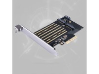 Placa de Expansão Orico PDM2 PCI-E 3.0 x4 para Unidades M.2 NVMe e SATA - Preta Placa de Expansão Orico PDM2 PCI-E 3.0 x4 para Unidades M.2 NVMe e SATA - Preta