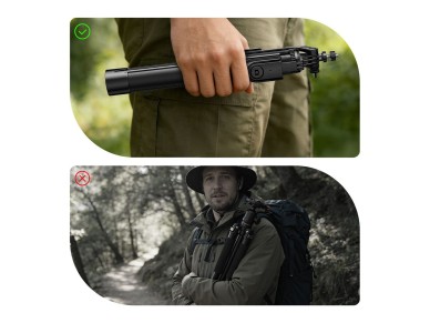 Palo selfie Orico SPM170 trípode de 1/4" para teléfono y cámara Bluetooth 5.2 - negro Palo selfie Orico SPM170 trípode de 1/4" para teléfono y cámara Bluetooth 5.2 - negro