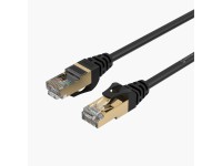 Orico PUG-C7 CAT7 10Gbps RJ45 Ethernet Network Cable Internet LAN Round 0.5m - Black