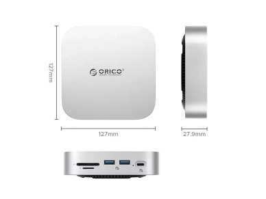Orico MiniLink 9-in-1 Docking Station - Silver Orico MiniLink 9-in-1 Docking Station - Silver