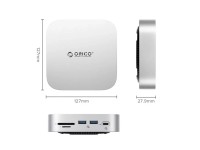 Orico MiniLink 9-in-1 Docking Station - Silver Orico MiniLink 9-in-1 Docking Station - Silver
