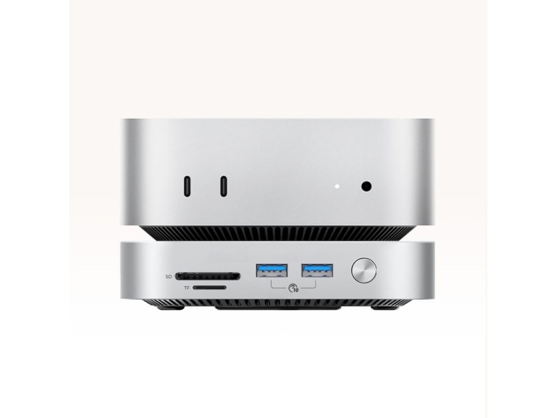 Estação de acoplamento Orico MiniLink 9 em 1 com compartimento para SSD M.2 - Prateada
