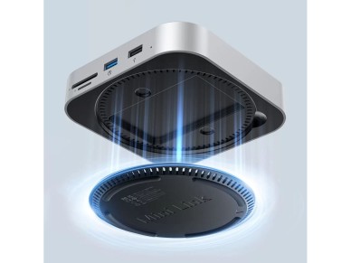 Orico MiniLink 9-in-1 Docking Station - Silver Orico MiniLink 9-in-1 Docking Station - Silver